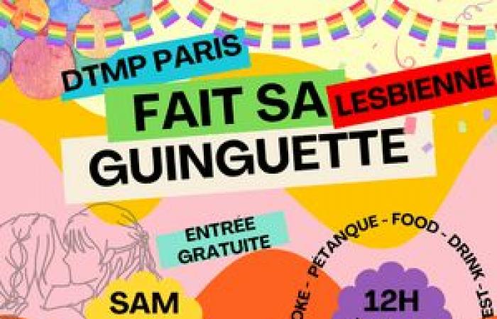 La Lesbienne/Queer guinguette – La Guinguette FMR – Champigny sur Marne, 94500