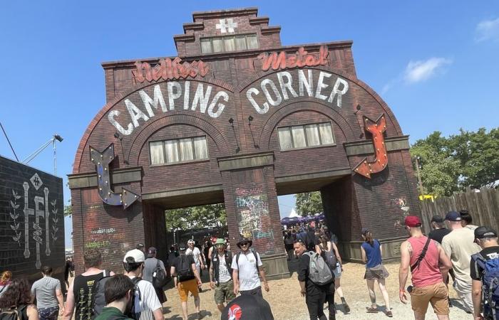 Hellfest 2024. Waking up at the campsite, an Indonesian group, Aldebert as a festival-goer, Komodrag & the Mounodor on the Valley, a look back at the first day