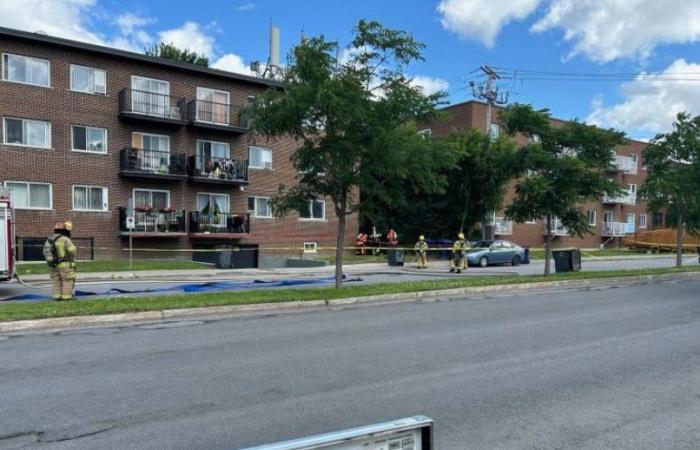 Dozen people evacuated for a gas leak in Chomedey
