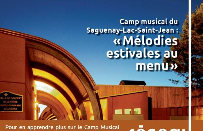 Saguenay–Lac-Saint-Jean Music Camp: “Summer Melodies on the Menu”