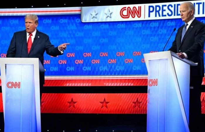 Biden falters during his debate against Trump