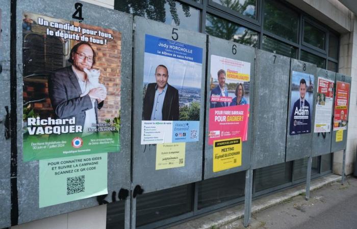 Vintage or surprising: an expert analyzes the posters of Rouen candidates for the Legislative
