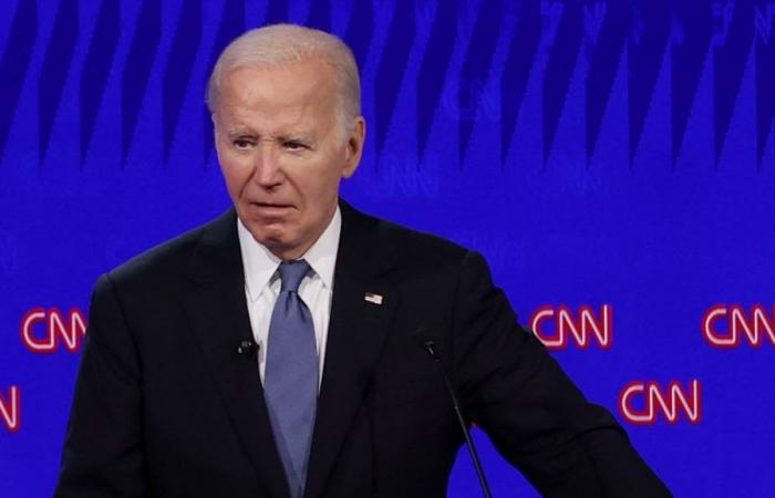 after a very violent debate with Donald Trump, Joe Biden does not reassure