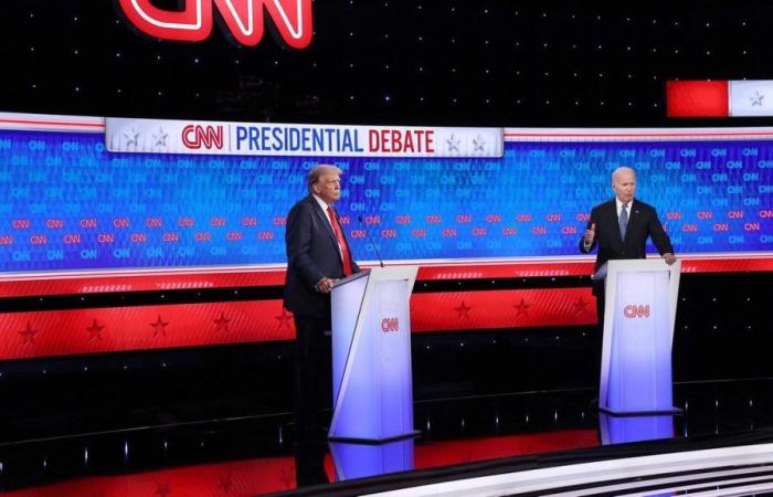 Biden and Trump engage in heated debate in first TV debate