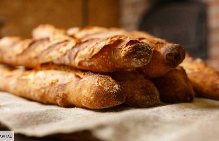 Why does the traditional baguette now cost 1.40 euros on average at your bakery?