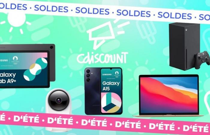 Cdiscount is launching a big sale during the 2024 summer sales: the best deals