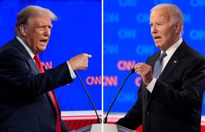 US presidential debate: Trump calls Biden a “bad Palestinian”