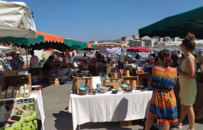 Marseille: this market near the Old Port is making its last appearance, it will not return until September