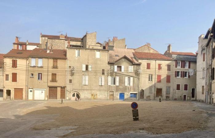 Rodez. The Sablons islet, in the heart of the city, has already been deconstructed