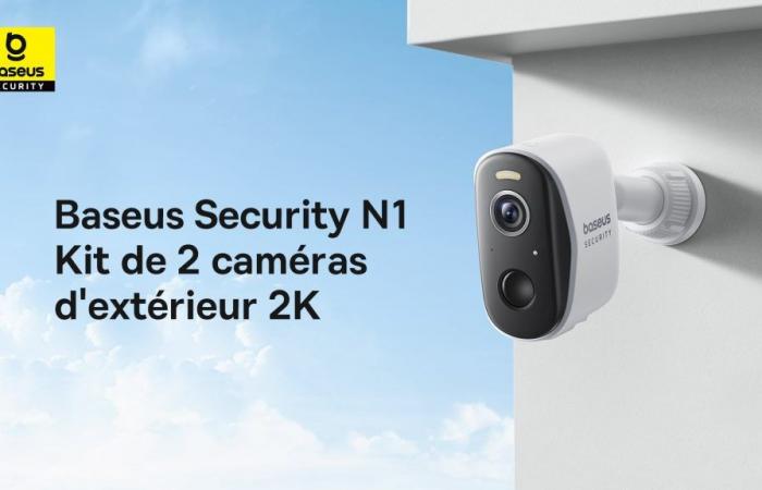 For 160 euros and nothing more, this 2-in-1 video surveillance kit protects your home for the summer