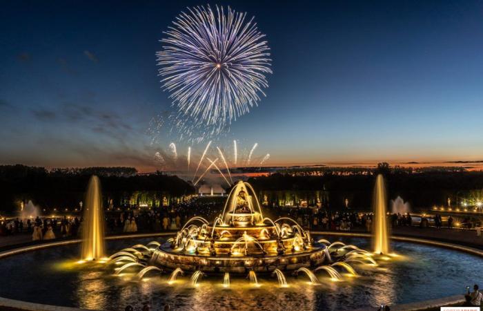 July 14: fireworks at the Palace of Versailles, National Day 2024 at the Grandes Eaux Nocturnes