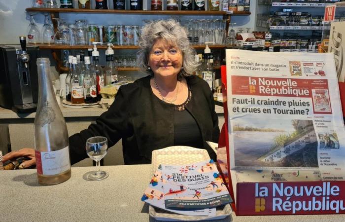 Corinne Valera has been running the town’s bar-tabac for forty years
