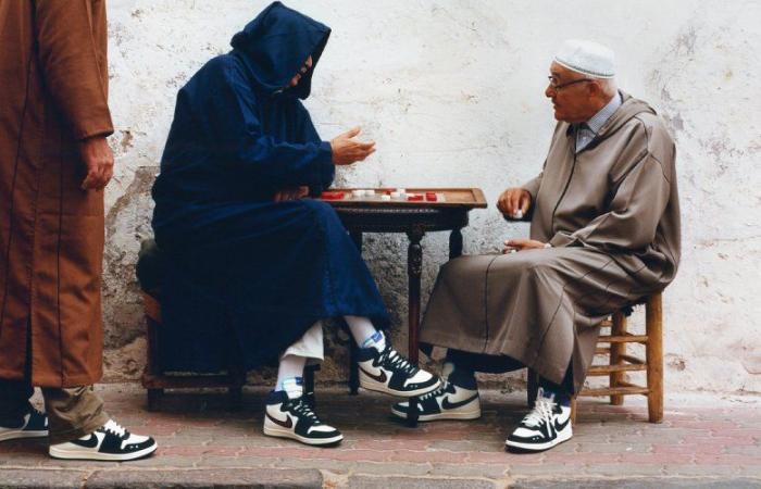 Nike and Opium Paris honor Moroccan zellige with the Jordan Air Ship Zellige