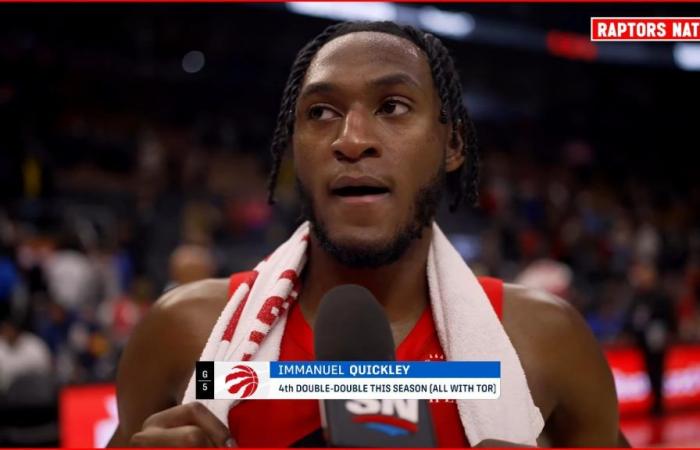 Immanuel Quickley extends with the Raptors for 175 million over 5 years!