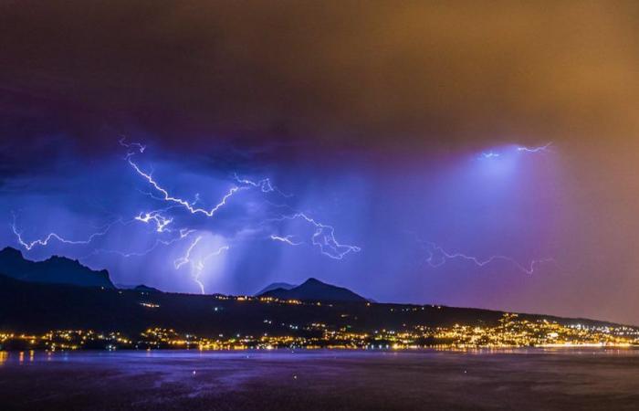Weather: violent thunderstorms during the Switzerland-Italy match