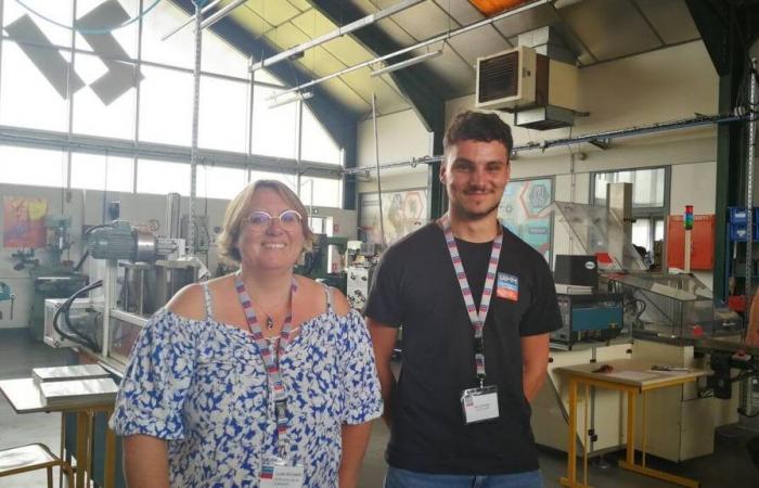Young people exchange with apprentices in industrial professions in Alençon