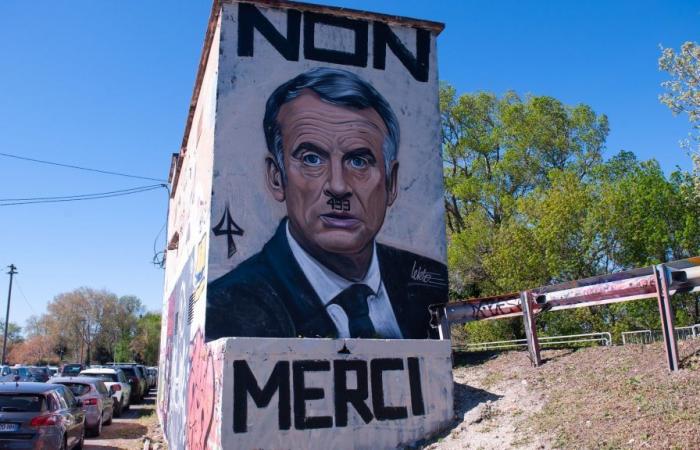 Mural of Emmanuel Macron as Adolf Hitler in Avignon: graffiti artist Lekto acquitted