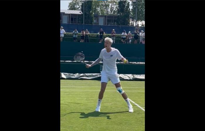 Tennis | Maxime Janvier’s new iconic celebration