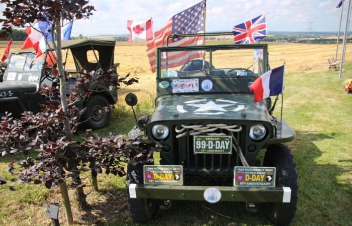 80th D-Day. Military parade, reconstituted camp…: this village near Caen honors its liberators