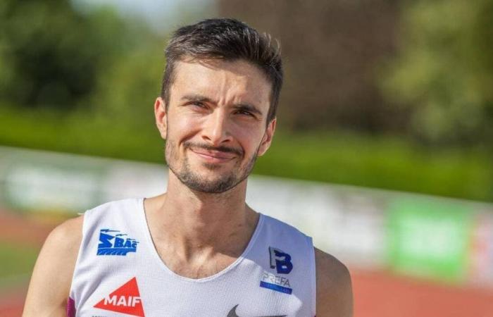 French Elite Championships. Deux-Sevrien Hugo Hay third in the 5,000m in Angers