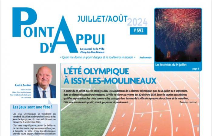 Your municipal newspaper, Point d’Appui, for the month of July-August is online!