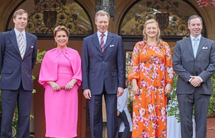 Grand Duke Henri and Grand Duchess Maria Teresa host their second garden party at Berg Castle