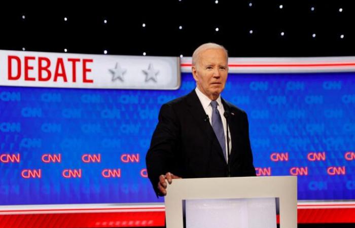 In the United States, the media question the continuation of the Biden candidacy