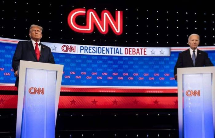 Audience down sharply for Biden-Trump debate compared to 2020