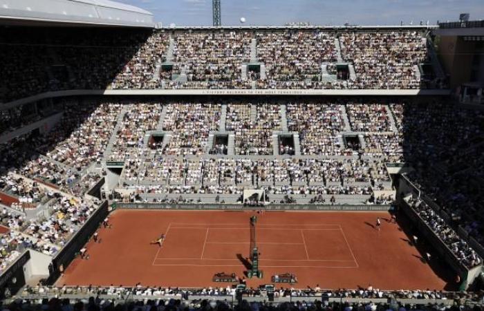 Which events of the Paris 2024 Olympic Games take place at the Stade Roland-Garros?
