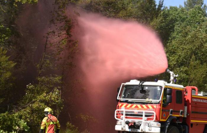 MARSEILLE: How to save water when fighting fires?