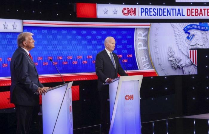 “Depraved”, “weak president”: tense debate between a confident Trump and a very confused Biden