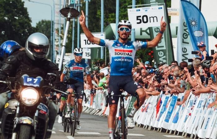 Cycling. Tour of Slovakia – Julian Alaphilippe, the 3rd stage… ahead of Paul Magnier