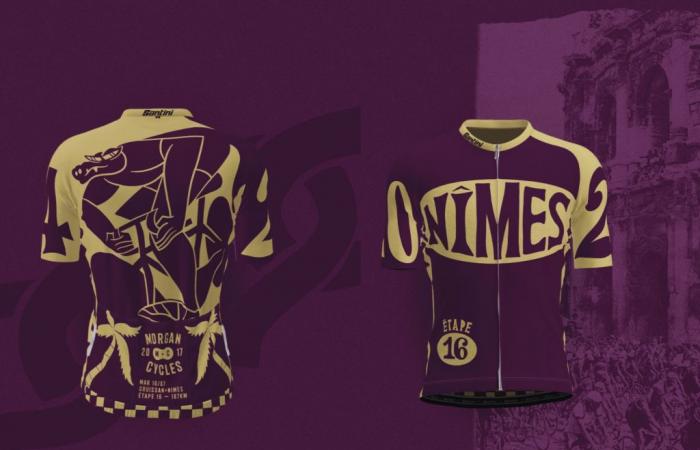 Nîmes: a vintage poster inspires a unique jersey to relive a historic July 14