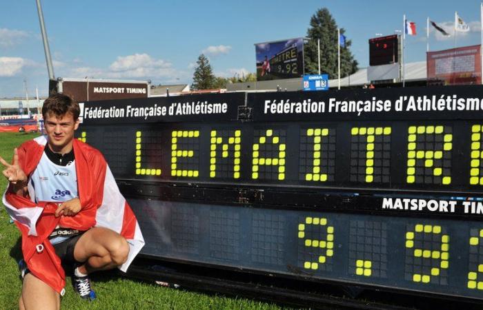 IN PICTURES. Christophe Lemaitre’s retirement: relive the moment when the sprinter broke his own French record in Albi