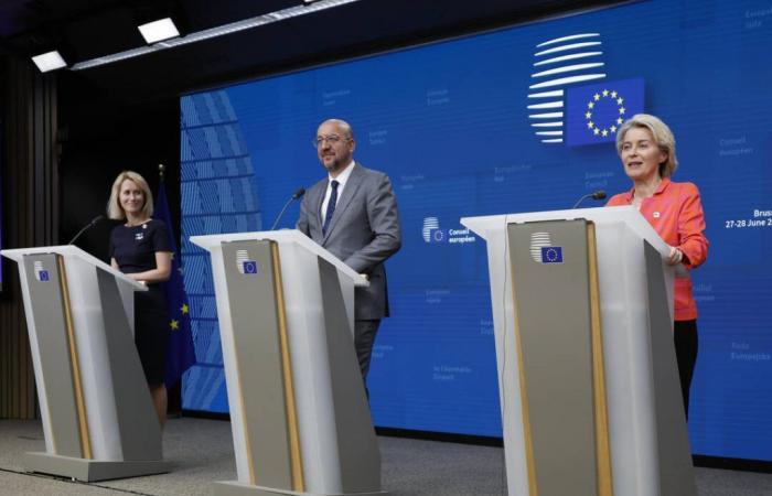 The leaders of the Twenty-Seven propose a trio of von der Leyen, Kallas and Costa for the key posts of the European Union
