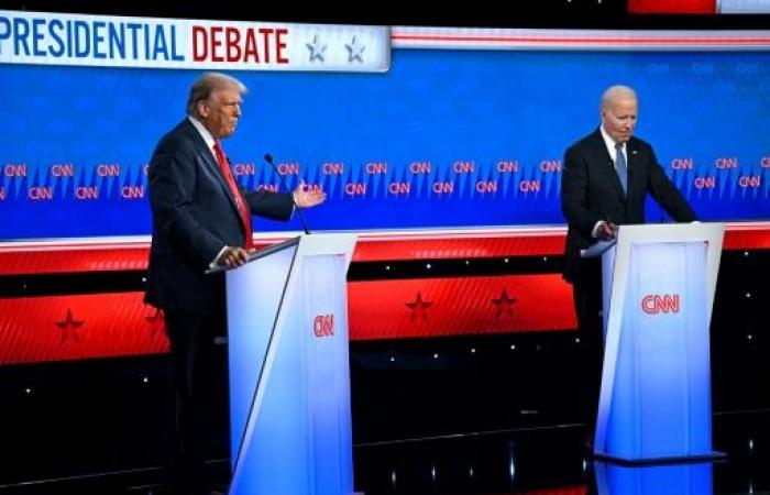 Biden falters in debate with Trump