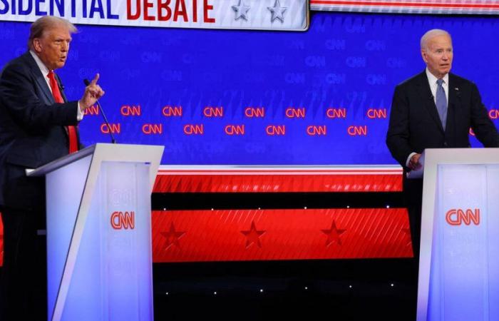 Faced with Donald Trump, Joe Biden sows panic in a doubly disastrous debate – Libération