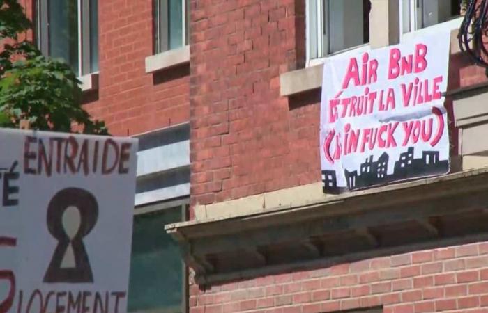 “They are criminal capitalists”: demonstration against Airbnb in Hochelaga-Maisonneuve