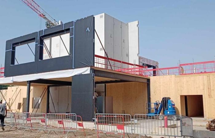 Vénissieux: construction of the Katia-Krafft college has begun