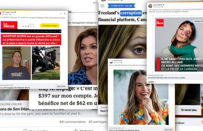 Maripier Morin “in tears”: what is behind this fake news on Facebook