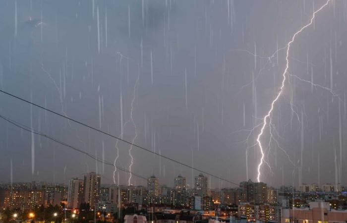 heavy rainfall, lightning, squalls, hail… 31 departments placed on orange alert for violent storms