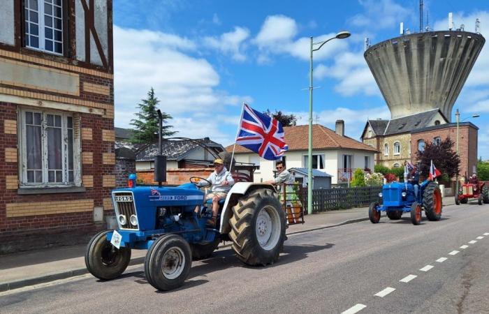 What are these 40 English tractors doing on the roads between Forges-les-Eaux and Gournay-en-Bray? | The Pathfinder