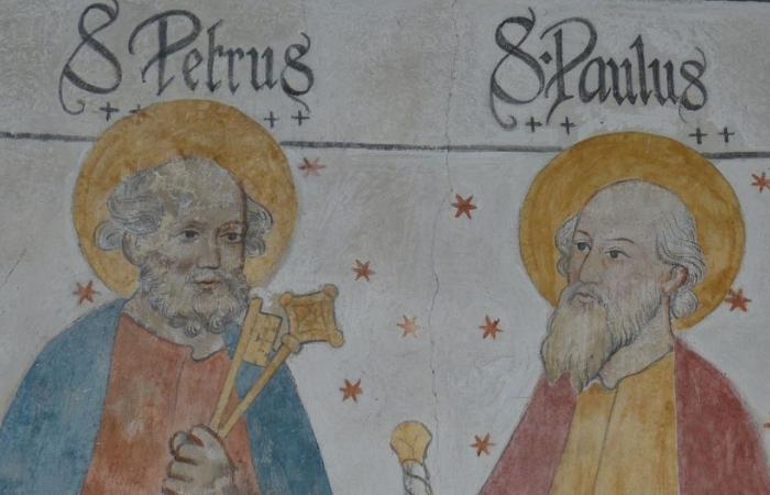 Saint Peter and Saint Paul always cross paths in Rome