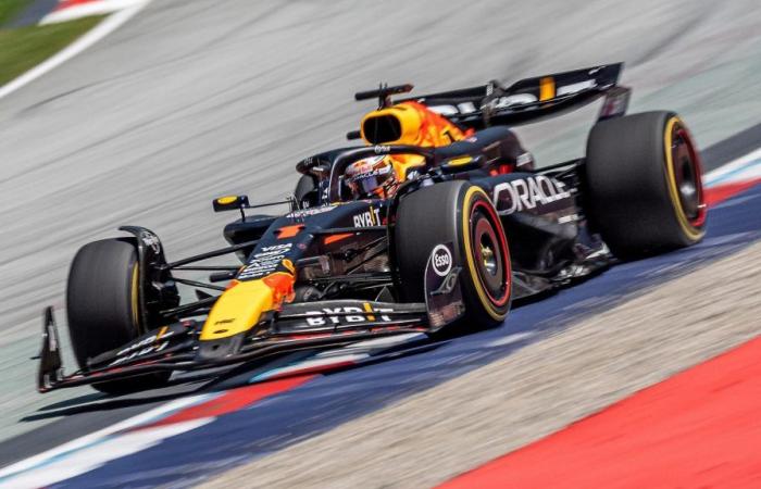 Austrian Grand Prix – Max Verstappen (Red Bull) takes pole position ahead of Lando Norris and George Russel (Mercedes)