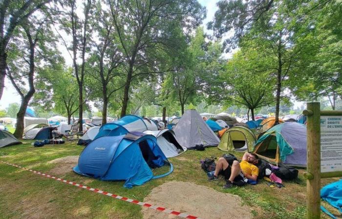 Saturday at the Garorock campsite: football tournaments, rugby tournaments, and surprises