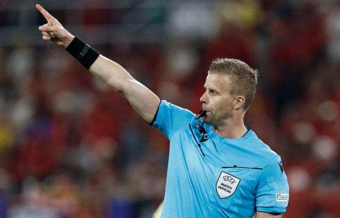 Euro 2024: here is the referee designated for the clash between Belgium and France