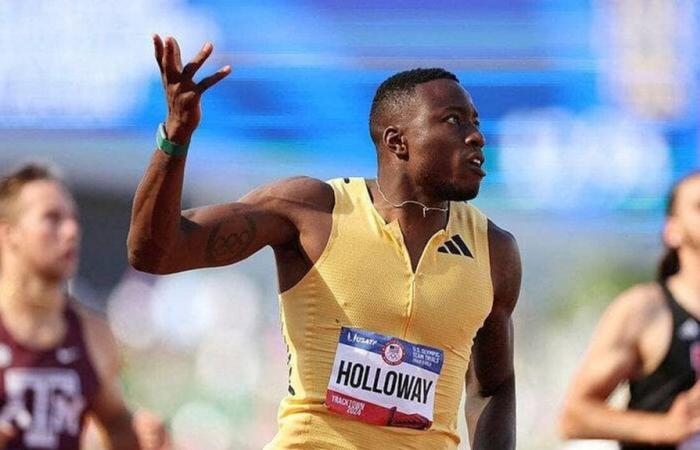 2024 Olympic Games – Athletics. Grant Holloway makes an impression in the 110m hurdles at the American selections