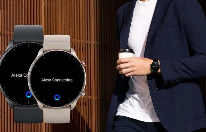 The Amazfit GTR 2 connected watch drops to less than 70 euros for a short time