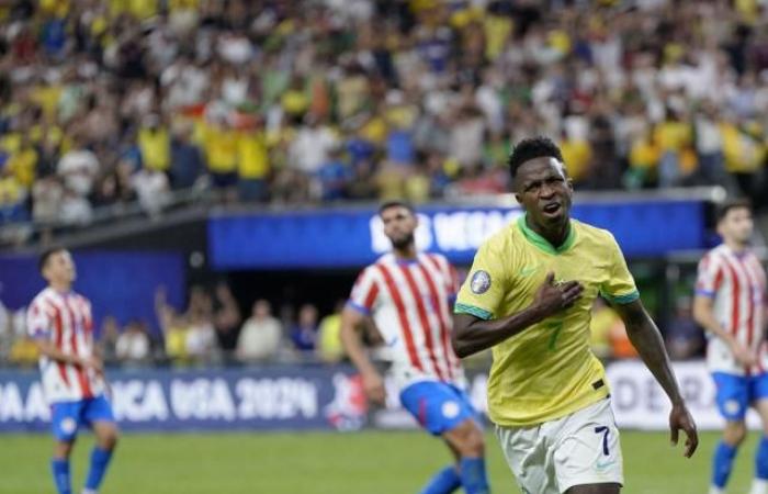 Copa America: Vinicius Jr wakes up Brazil, clear winner of Paraguay