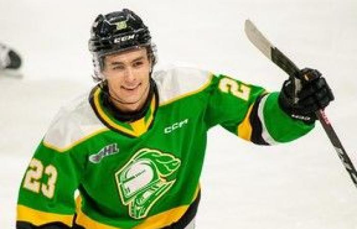 Oilers trade for pick #32, select London Knights forward Sam O’Reilly